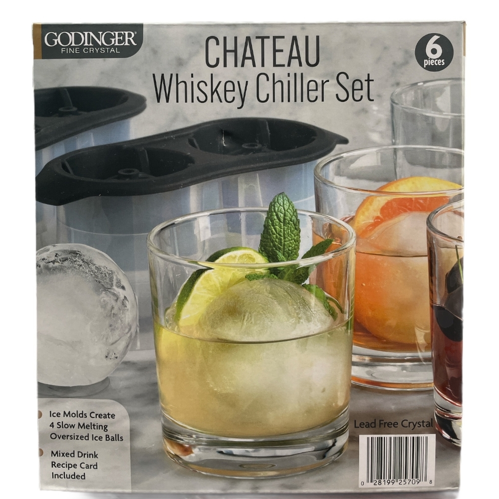 6 piece whiskey chilling set